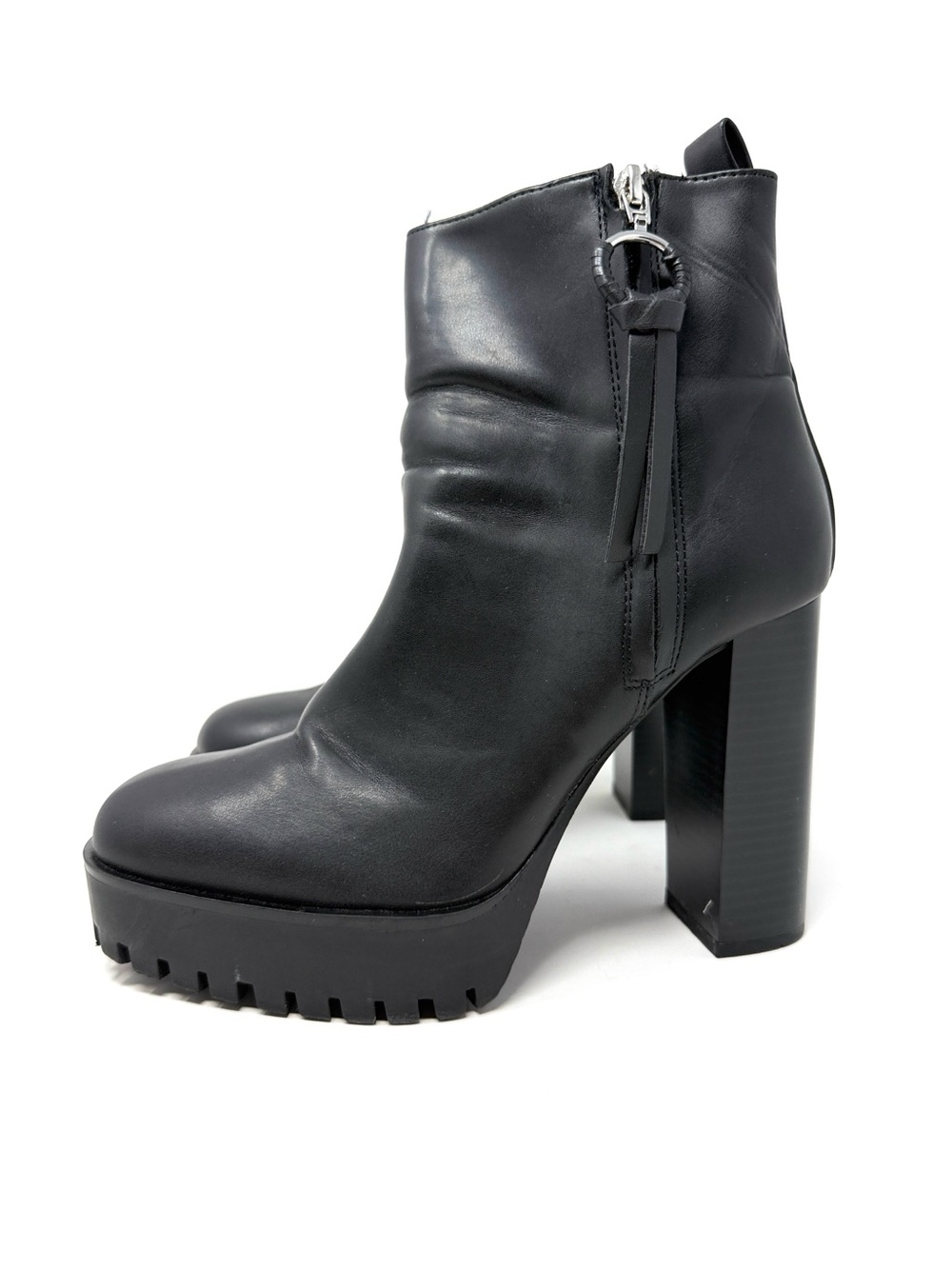 Zara Women’s Black Platform Boots
